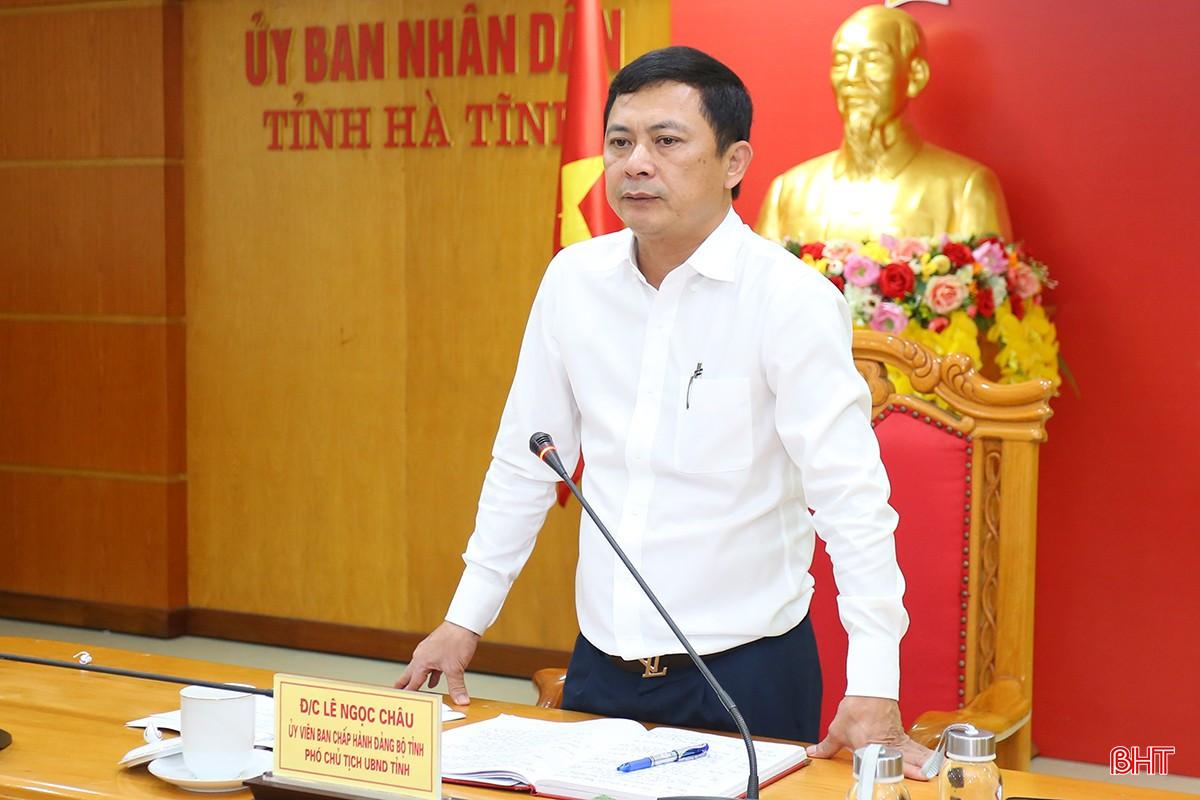 Phó PG88 go Bắn cá UBND tỉnh Lê Ngọc Châu kết luận cuộc họp.