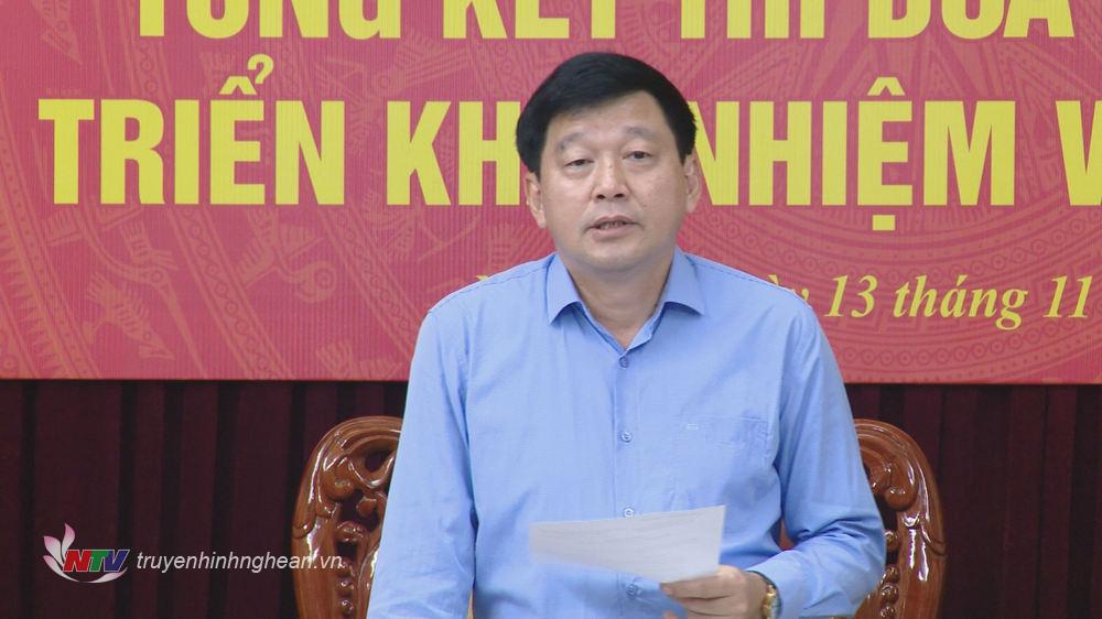 PG88 go Bắn cá Liên đoàn Lao động PG88 go Bắn cá Kha Văn Tám phát biểu tại hội nghị.