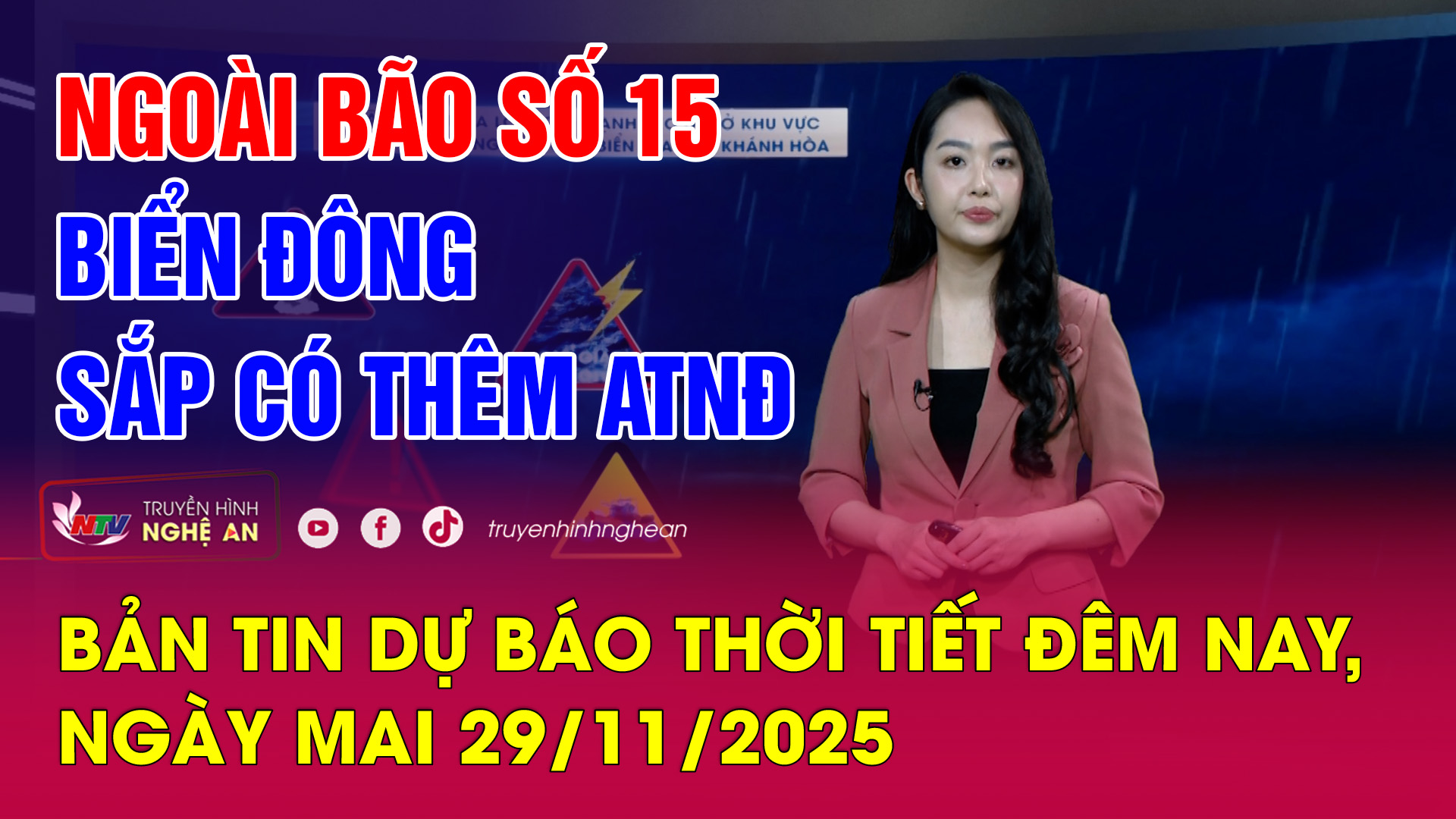 PG88.com Win Dự báo thời tiết đêm nay, ngày mai 29/11/2025