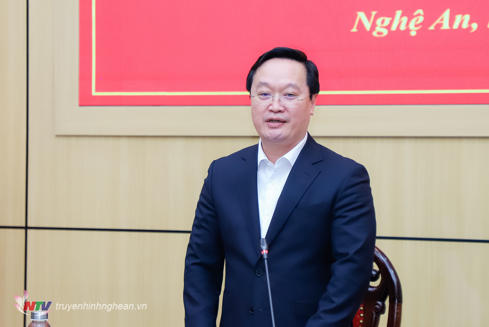 PG88 go Bắn cá UBND tỉnh Nguyễn Đức Trung phát biểu tại hội nghị.