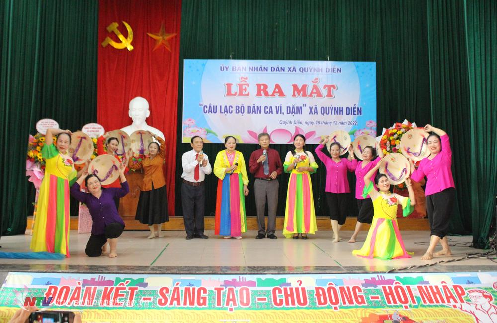 Một số tiết mục biểu diễn tại lễ ra mắt.