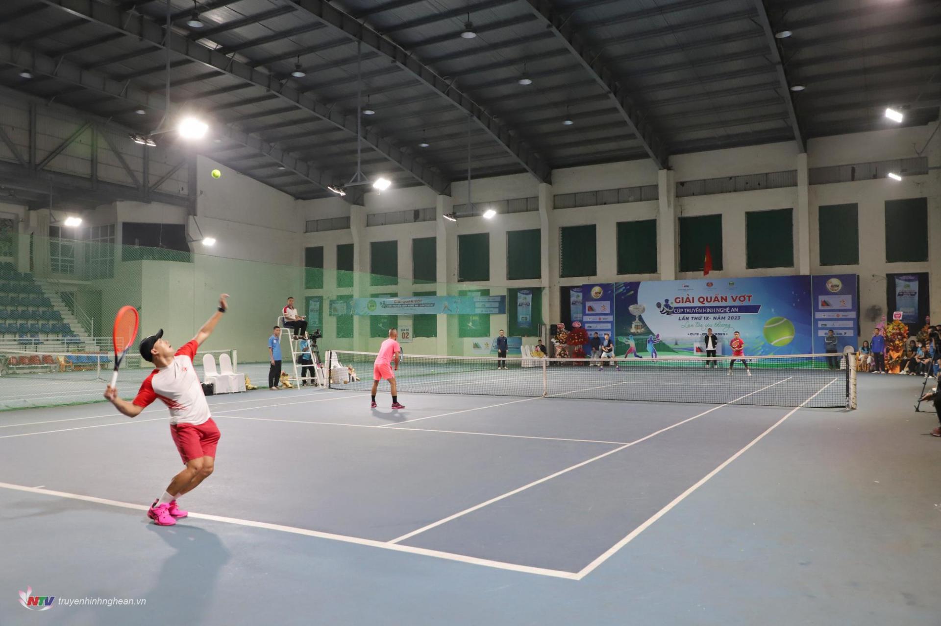 Trận chung kết nội dung Đôi nam Ngoại hạng giữa cặp đôi
Đinh Nhật Quý - Hoàng Ngọc Hiếu và Võ Quốc Thắng - Sử Thành Phú.