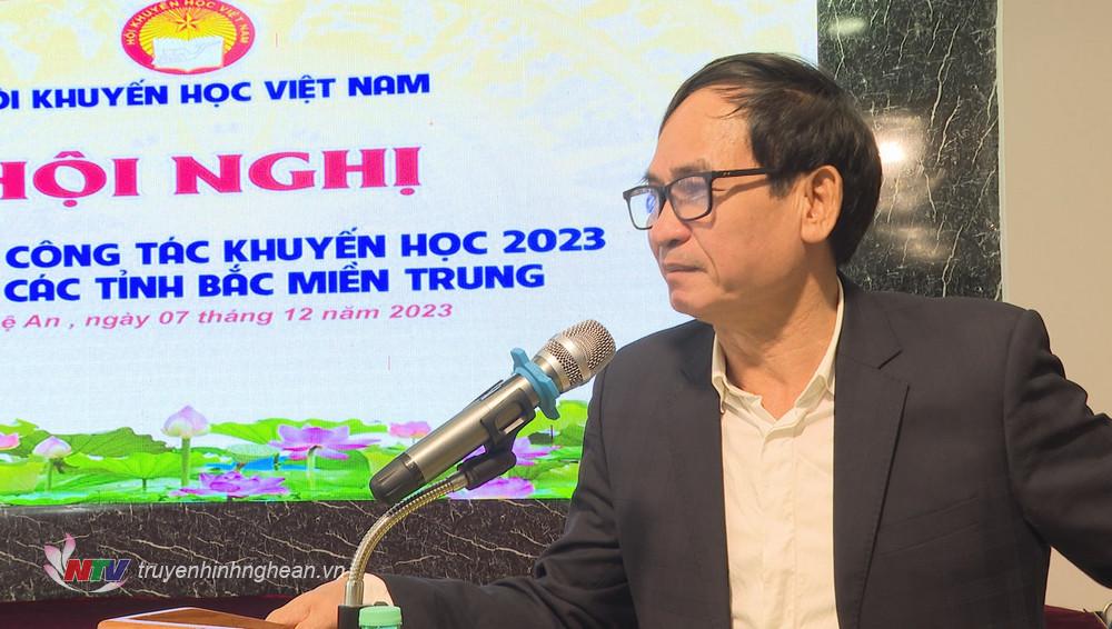 Phó trưởng Ban Tuyên giáo Tỉnh uỷ PG88 go Bắn cá Võ Văn Dũng phát biểu tại hội nghị.