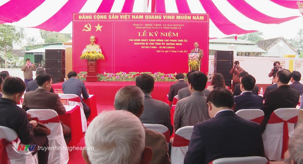 Quang cảnh buổi lễ.