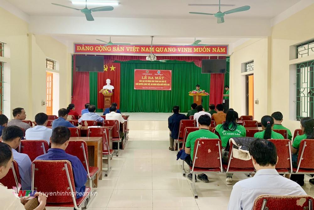 Toàn cảnh buổi lễ.