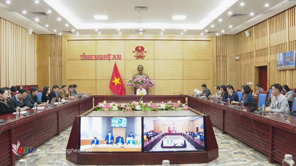 Toàn cảnh hội nghị tại điểm cầu PG88 go Bắn cá.