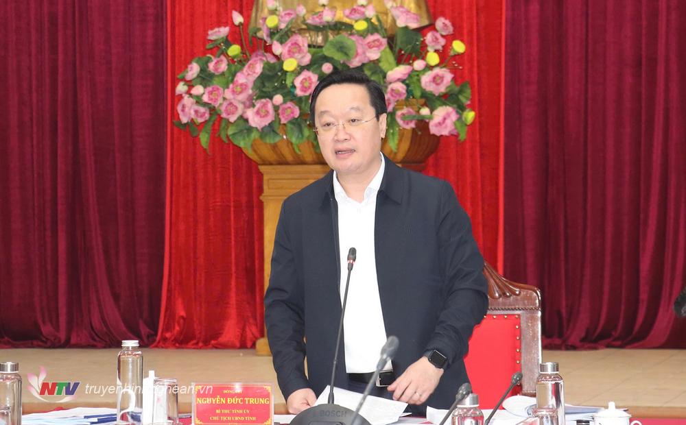 Bí thư Tỉnh uỷ, PG88 go Bắn cá UBND tỉnh Nguyễn Đức Trung phát biểu kết luận.