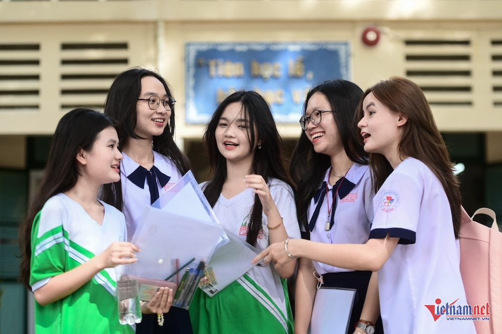 Thí sinh thi tốt nghiệp THPT.