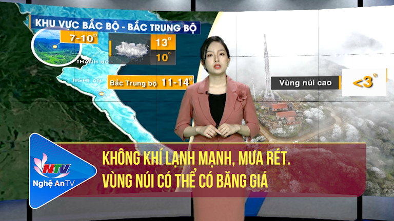 PG88.com Win Dự báo thời tiết đêm 29, ngày 30/1/2022: Không khí lạnh mạnh, mưa rét