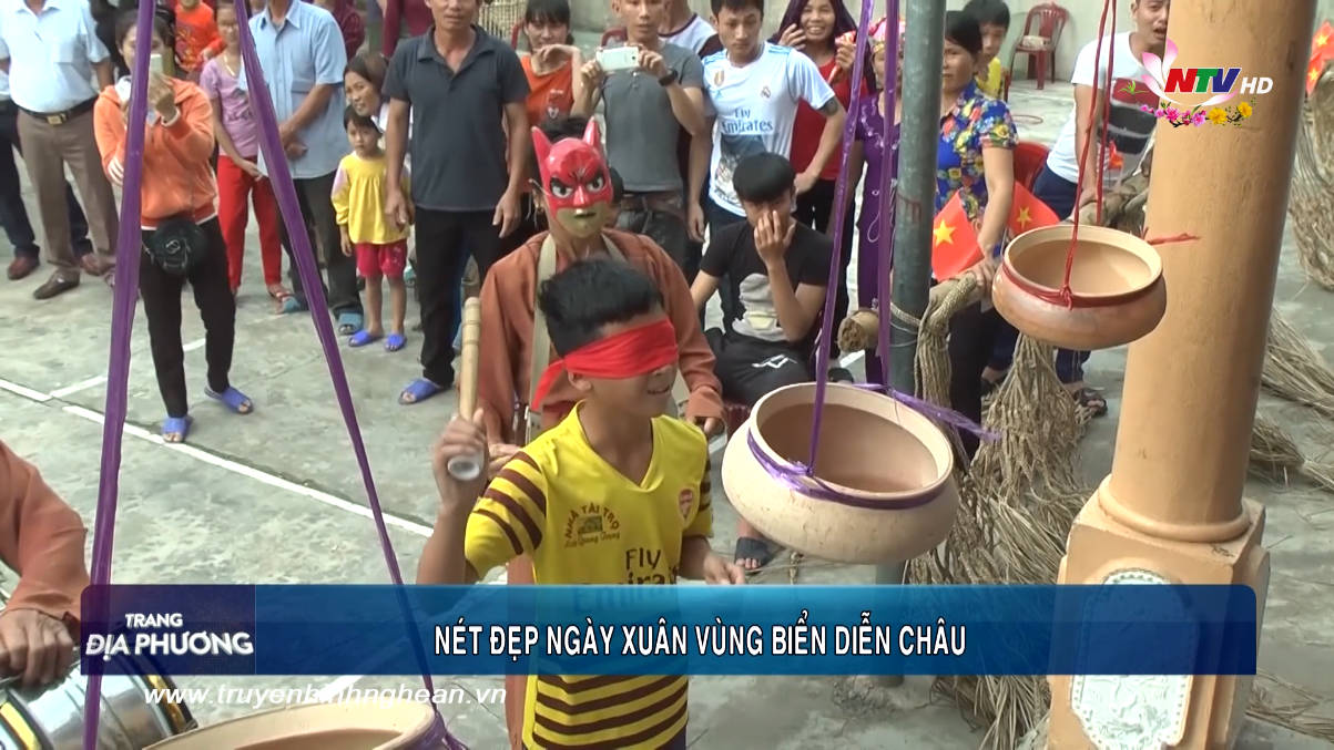 Nét đẹp ngày xuân vùng biển Diễn Châu