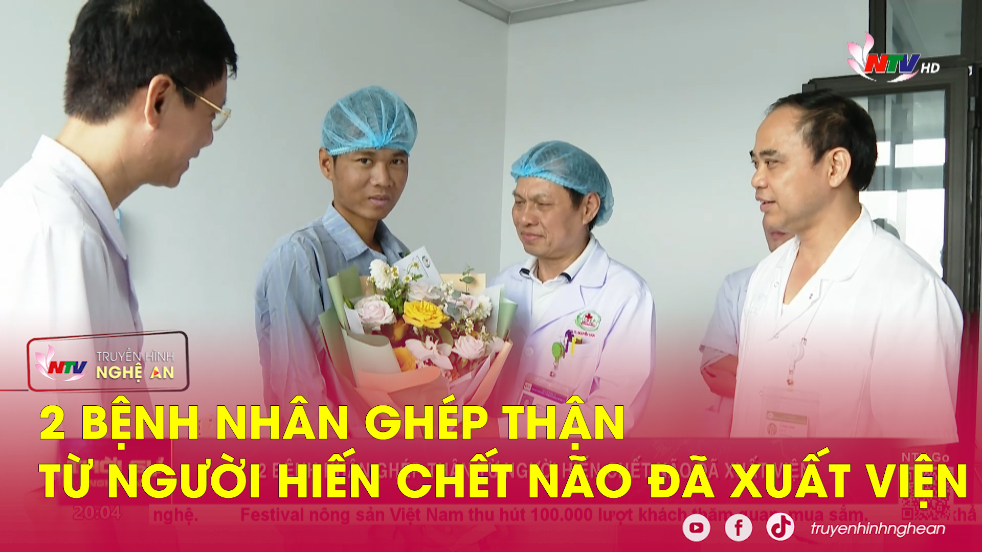 2 bệnh  nhân ghép thận từ người hiến chết não đã xuất viện