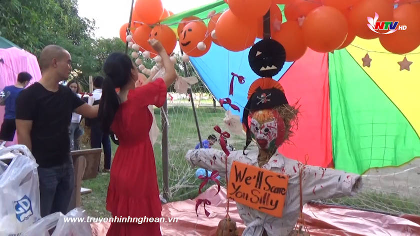 Lễ hội Halloween với giới trẻ thành phố Vinh