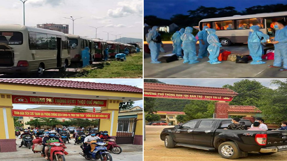 Quế Phong chống dịch như chống giặc