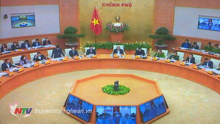 Toàn cảnh hội nghị tại điểm cầu Hà Nội.