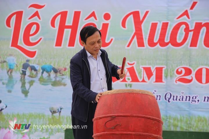  Hội Nông dân tỉnh đánh trống phát động lễ hội