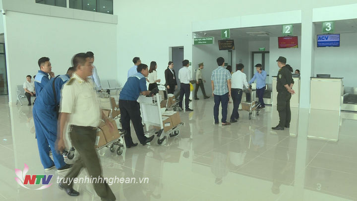 Sảnh lam thủ tục Check in nhà ga quốc tế