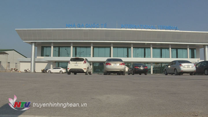 Nhà ga quốc tế sân bay.