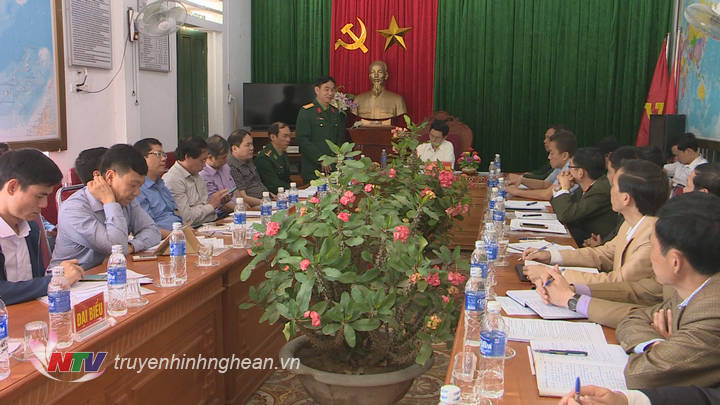 Quang cảnh buổi làm việc.
