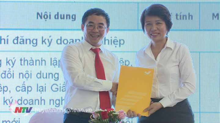 Sở KH - ĐT ký kết với đại diện Bưu điện PG88 go Bắn cá về thoản thuận cung cấp phần mềm nhận và trả kết quả qua dịch vụ bưu điện