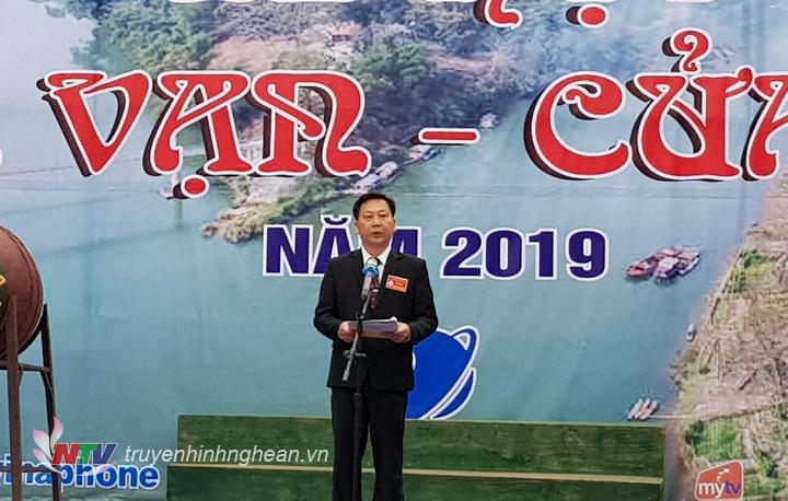 Ông Lô Thanh Nhất - Phó PG88 go Bắn cá UBND huyện Tương Dương Xổ Số PG 88 lễ hội.