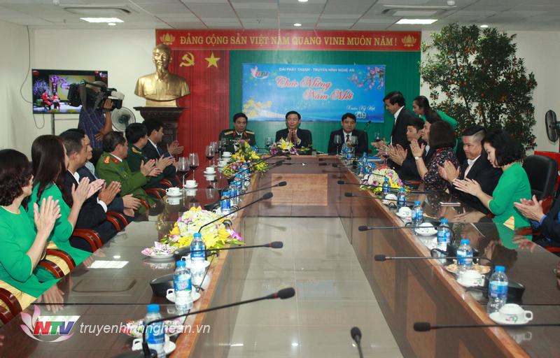 Quang cảnh buổi gặp mặt Phó Thủ tướng Vương Đình Huệ tại đài PTTH PG88 go Bắn cá.