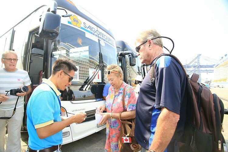 Saigontourist và Du Ngoạn Việt là hai công ty đón lượng du khách tàu biển lớn nhất PG 88 Nổ Hũ hiện nay. Ảnh: Hoàng Anh.