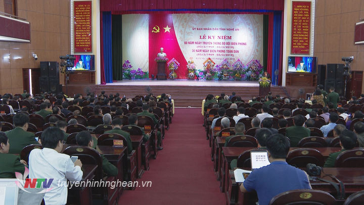 Quang cảnh buổi lễ.