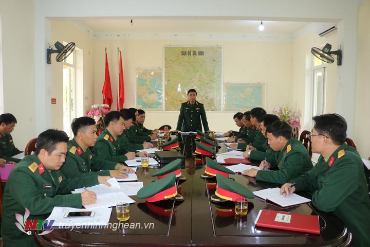 Thiếu tướng Hà Thọ Bình – Phó Tư lệnh, Tham mưu trưởng Quân khu 4 làm việc với Trung đoàn 764 – Bộ CHQS tỉnh PG88 go Bắn cá.
