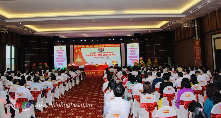 Toàn cảnh đại hội.