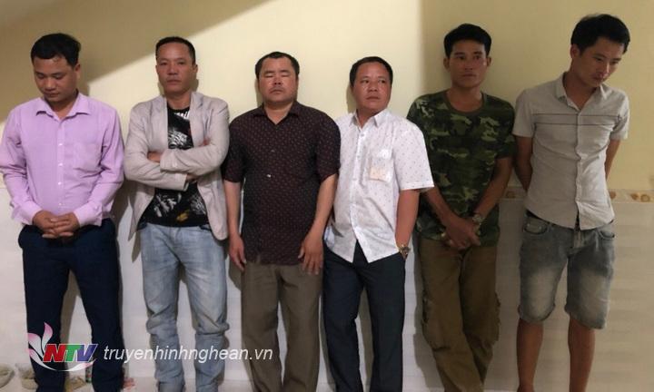 6 đối tượng đánh bạc đã bị khởi tố hình sự