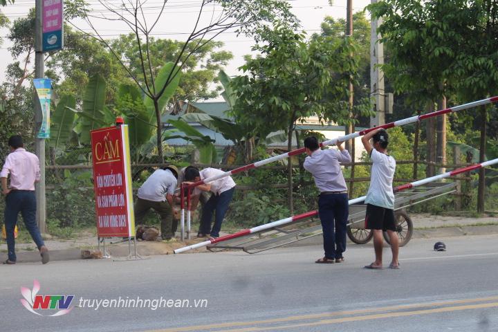 Huyện Quỳ Hợp đã thành lập 3 chốt kiểm dịch trên địa bàn
