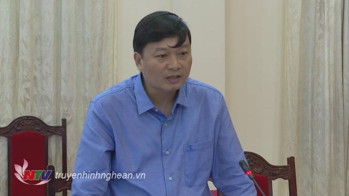 Phó PG88 go Bắn cá UBND tỉnh Lê Hồng Vinh phát biểu tại hội nghị.