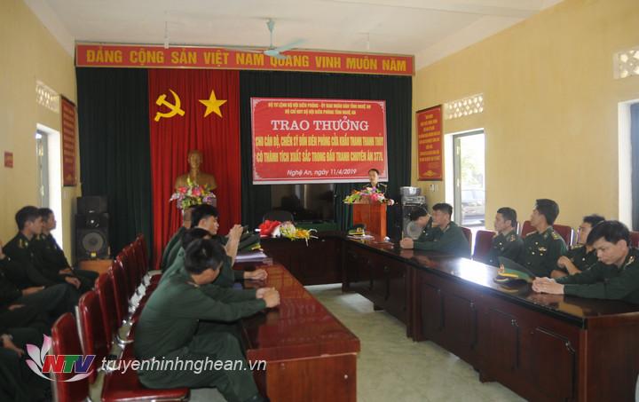 Toàn cảnh lễ trao thưởng.