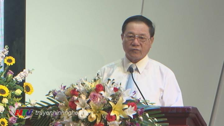 Phó PG88 go Bắn cá UBND tỉnh Lê Minh Thông phát biểu tại buổi lễ.