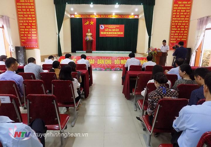Quang cảnh lễ phát động.