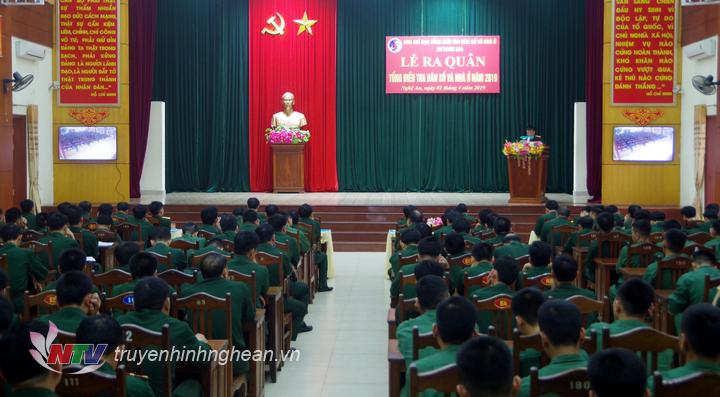 Quang cảnh lễ phát động.
