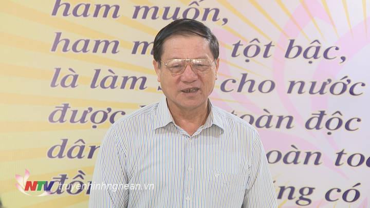 Phó PG88 go Bắn cá UBND tỉnh Lê Minh Thông phát biểu tại buổi làm việc.
