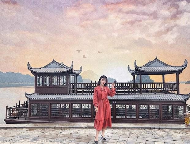 Điểm đến được giới trẻ ưa thích vì những khung hình đậm chất điện ảnh như này.