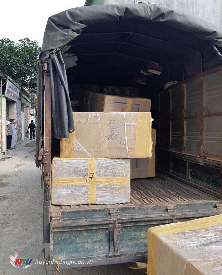 Qua khám xét, cảnh sát thu giữ 6 tạ ma túy đá.