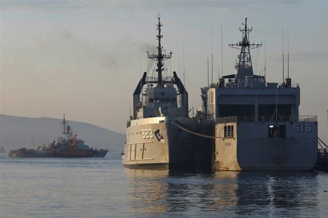 KRI Nanggala-402 được tìm thấy trong tình trạng bị vỡ thành ít nhất ba phần. (Ảnh: Reuters)