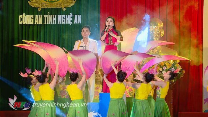 Các tiết mục tham gia hội diễn.