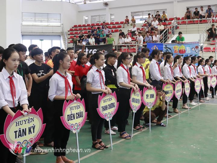 Các đội tham gia thi đấu.
