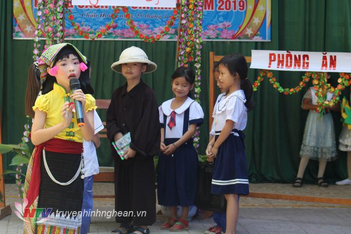 Một số tiết mục dự thi của các thí sinh tại hội thi.