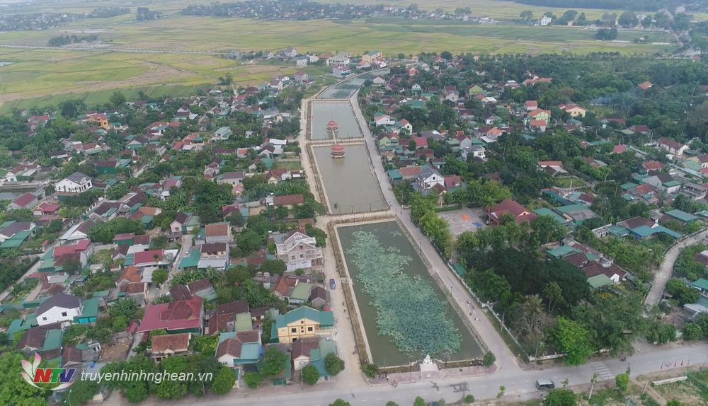 Công trình nhìn từ trên cao