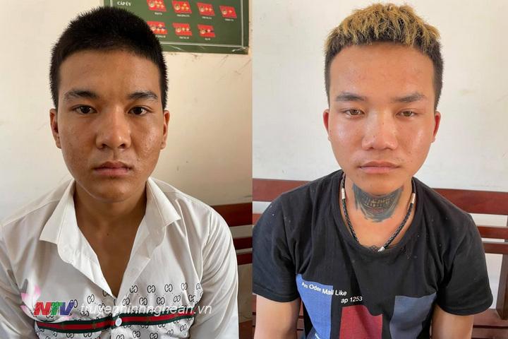 Hai đối tượng tại Cơ quan Công an