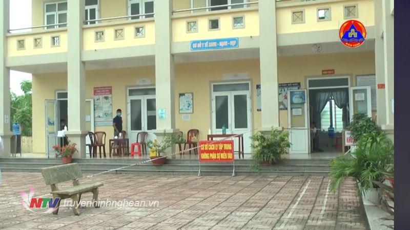 Ban chỉ đạo phòng dịch Covid – 19 xã Diễn Liên phải thực hiện biện pháp cưỡng chế cách ly tập trung tại Trạm y tế xã Diễn Liên đối với các đối tượng.