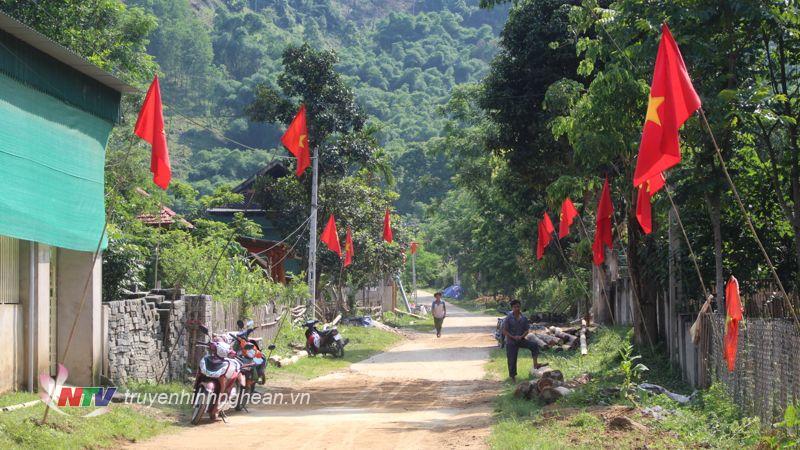 Không khí ở bản Đan Lai cho ngày hội lớn.