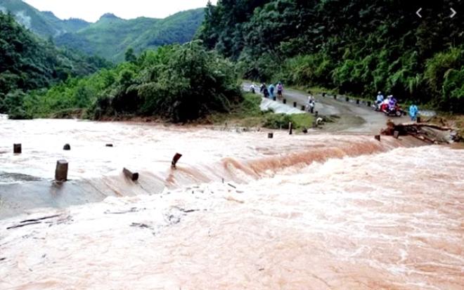 Các tỉnh Bắc Bộ mưa lớn, nguy cơ lũ quét, sạt lở đất nhiều nơi.