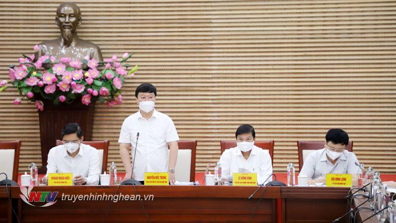 PG88 go Bắn cá UBND tỉnh Nguyễn Đức Trung phát biểu tại phiên họp.