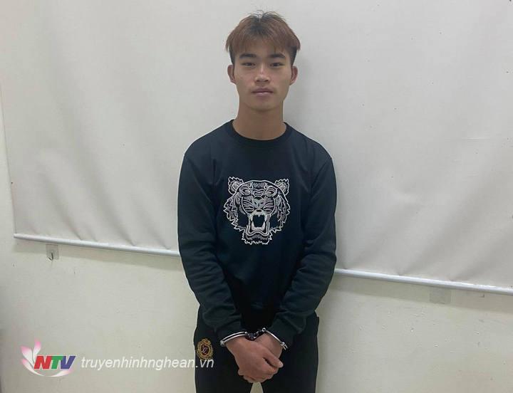 Đối tượng Nguyễn Văn Trường tại Cơ quan Công an.